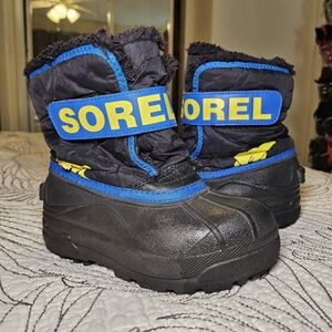 VGUC SOREL Commander Insulated Waterproof Boot Kid's Unisex Size 11